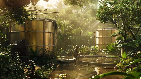 Les systèmes de récupération d'eau de pluie : installation, entretien et avantages