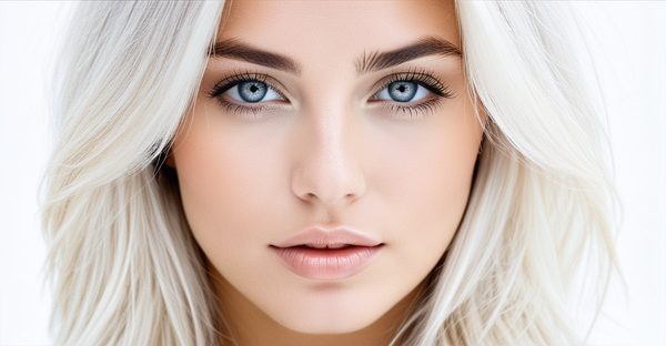 Teintures blanche : la solution pour un blond argenté éclatant