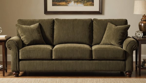 Le charme du canapé velours côtelé dans votre salon